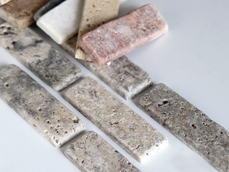 Marbre terre cuite aspect brique (1m²)