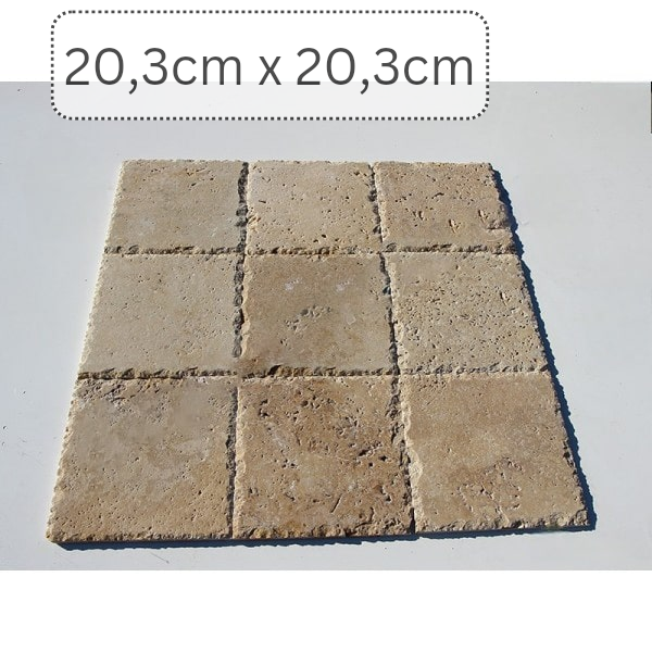 Produktbild von Cream Travertin-Fliese Small