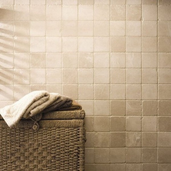 Carrelage travertin roulé (0,5m²)