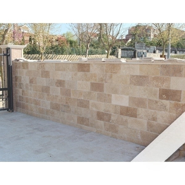 Carrelage Travertin Crème Moyen (1m²)